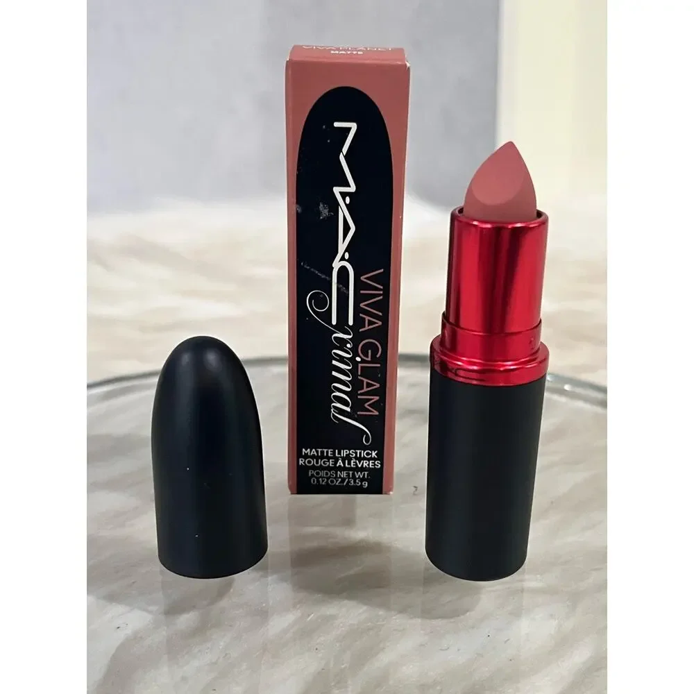 NEW MAC Cosmetics M·A·CXIMAL Matte Viva Glam Lipstick Viva Planet Pink Mauve
